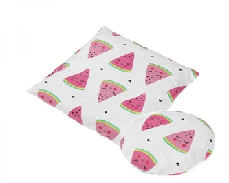 Velký a malý nahřívací polštářek termofor s třešňovými pecičkami - Melounky