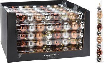 KOMPLET 9 BOMBEK 6CM