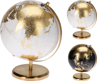 GLOBUS OZDOBNY 2 RODZAJE 20CM