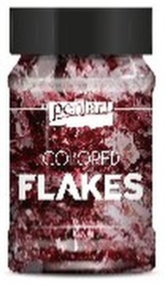 Folia płatki 100ml, różowe, Pentart