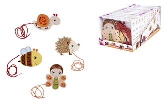 Dřevěná vyšívací hra 15ks, DP12