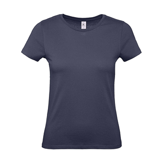 Triko dámské B&C dámské E150 - tmavé navy, M