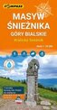 Mapa turystyczna - Masyw Śnieżnika laminowana