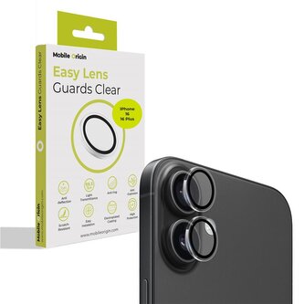 Mobile Origin Easy Lens guards, clear -  iPhone 16/16 Plus