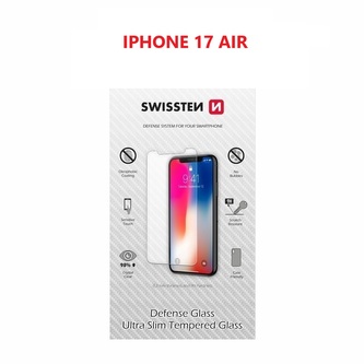 OCHRANNÉ TEMPEROVANÉ SKLO SWISSTEN PRO APPLE IPHONE 17 AIR RE 2,5D