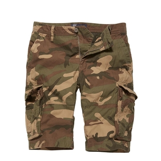 Kraťasy Vintage Industries Rowing - woodland, XL