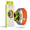 Mobile Origin Magnetic Strap, grey/orange - AW Ultra 2/1(49mm)9/8/7(45mm)/6/SE/5/4(44mm)/3/2/1(42mm)