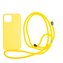 Mobile Origin Lanyard Case, yellow - iPhone 15