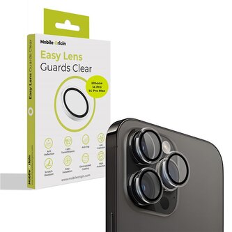 Mobile Origin Easy Lens guards, clear - iPhone 14 Pro/14 Pro Max