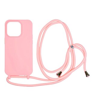 Mobile Origin Lanyard Case, pink - iPhone 14 Pro