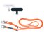 Mobile Origin Lanyard rope 6 mm, Orange, 82 - 163cm