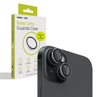 Mobile Origin Easy Lens guards, clear - iPhone 15/15 Plus