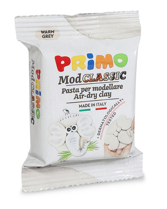 Samotvrdnoucí hmota PRIMO, 250g, sv.šedá