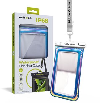 Mobile Origin Waterproof Floating Case 6,8"- glitter/white