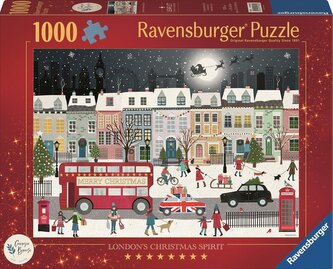 Puzzle 2D: Święta w Londynie 1000el Puzzle 2D: Święta w Londynie 1000el