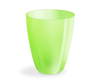 Květináč na orchideje 120 mm Aga, zelený transparentní
