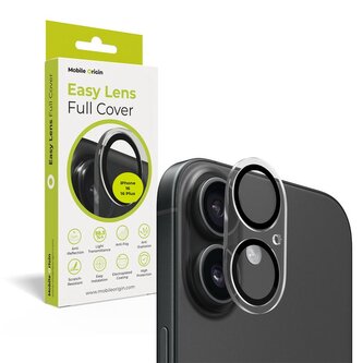 Mobile Origin Easy Lens full cover, clear - iPhone 16 / 16 Plus