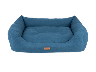 Pelíšek pro psa MONTEGO SOFA modrá velikost M 68x56x18 cm