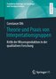 Theorie und Praxis von Interpretationsgruppen