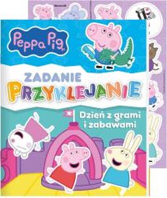 Świnka Peppa. Zadanie przyklejanie