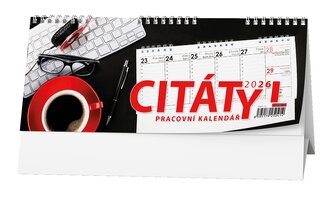 Stolní kalendář 2026 - Pracovní kalendář CITÁTY I