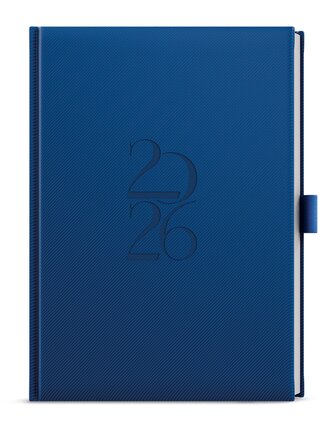 Týdenní diář 2026 - Oskar - Deny - A5 - modrá