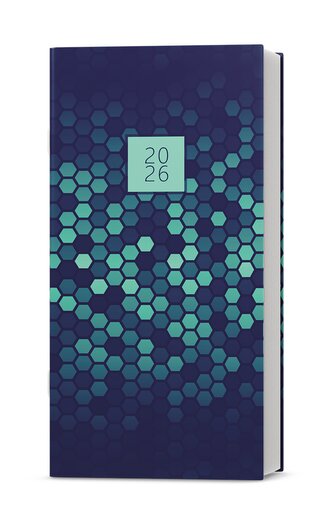 Měsíční diář 2026 - Halina - Lamino - Geometrie Měsíční diář 2026 - Halina - Lamino - Geometrie