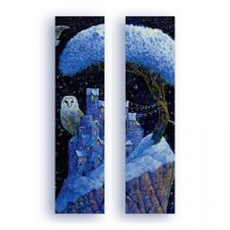 Zakładka kartonowa - Cicha Noc