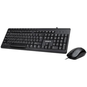 GIGABYTE Set klávesnice + myš GK-KM6300, Drátová USB, EN