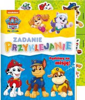 Psi Patrol. Zadanie przyklejanie. Pędzimy na misję