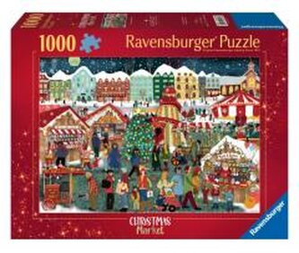 Puzzle 2D: Jarmark Świąteczny 1000el Puzzle 2D: Jarmark Świąteczny 1000el