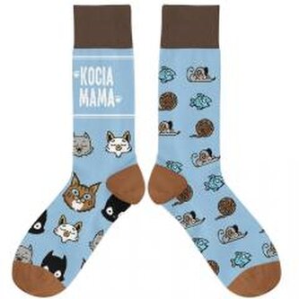 Skarpetki - Kocia mama rozm. 42-46 Skarpetki - Kocia mama rozm. 42-46