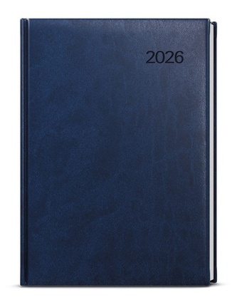 Denní diář 2026 Adam Vivella B6 modrá