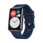 Fixed Silikonový řemínek Silicone Strap pro Huawei Watch FIT, modrý