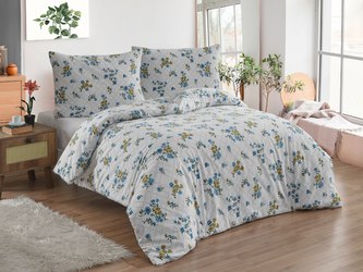 Povlečení francouzské bavlna 220x200,70x90 Olivie blue