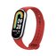 Fixed Silikonový řemínek Silicone Strap pro Xiaomi Mi Band 8, červený