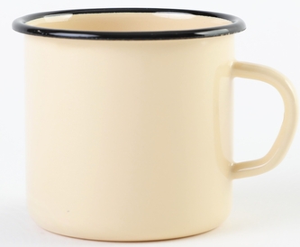 Olymp, smaltovaný hrnek krémový 7 cm, 0,25 l (211/03)