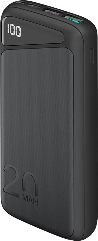 Goobay USB-C/QC/PD powerbanka s integrovanou Li-Po baterií 20000mAh, 5A max