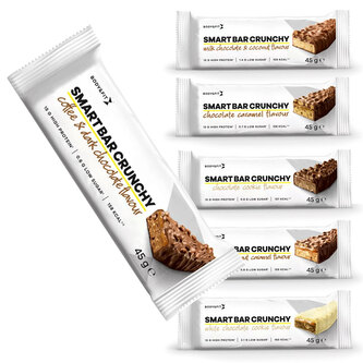Body & Fit Smart Bar Crunchy 45g Chocolate Peanut Caramel