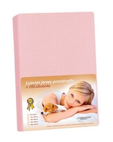 Jersey LUX - Růžová - 180x200 cm