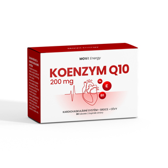 MOVit Koenzym Q10 200 mg Extra Strong, 30 tobolek MOVit Koenzym Q10 200 mg Extra Strong, 30 tobolek