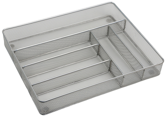 KESPER Příborník, 6 přihrádek, 37 x 30,5 x 5,5 cm, kov KESPER 90183