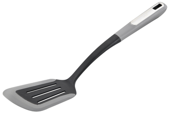 KESPER Obracečka s otvory se silikonovým okrajem 36 cm, šedá KESPER 86110