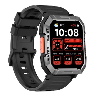 BLACKVIEW W60, 2.01inch HD,900mAh Battery, LED Flashlight & Compass Function, 24-hour SpO2 Detection + Heart Rate Monitoring, Moni