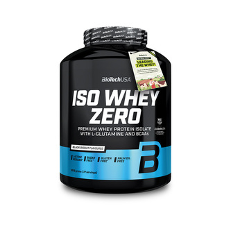 BioTech Iso Whey Zero 1816 g black biscuit (černé sušenky)