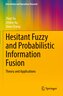 Hesitant Fuzzy and Probabilistic Information Fusion