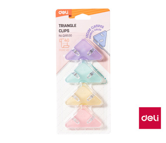 Klip na papír DELI EQJ8530