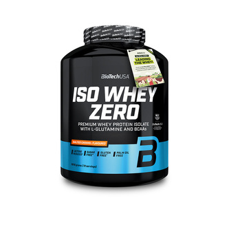 BioTech Iso Whey Zero 1816 g salted caramel (slaný karamel)