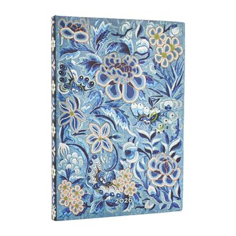 12-Monatskalender. 2026 Blaue Weide Midi Horizontal