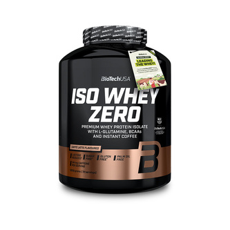 BioTech Iso Whey Zero 1816 g caffe latte (káva latte)